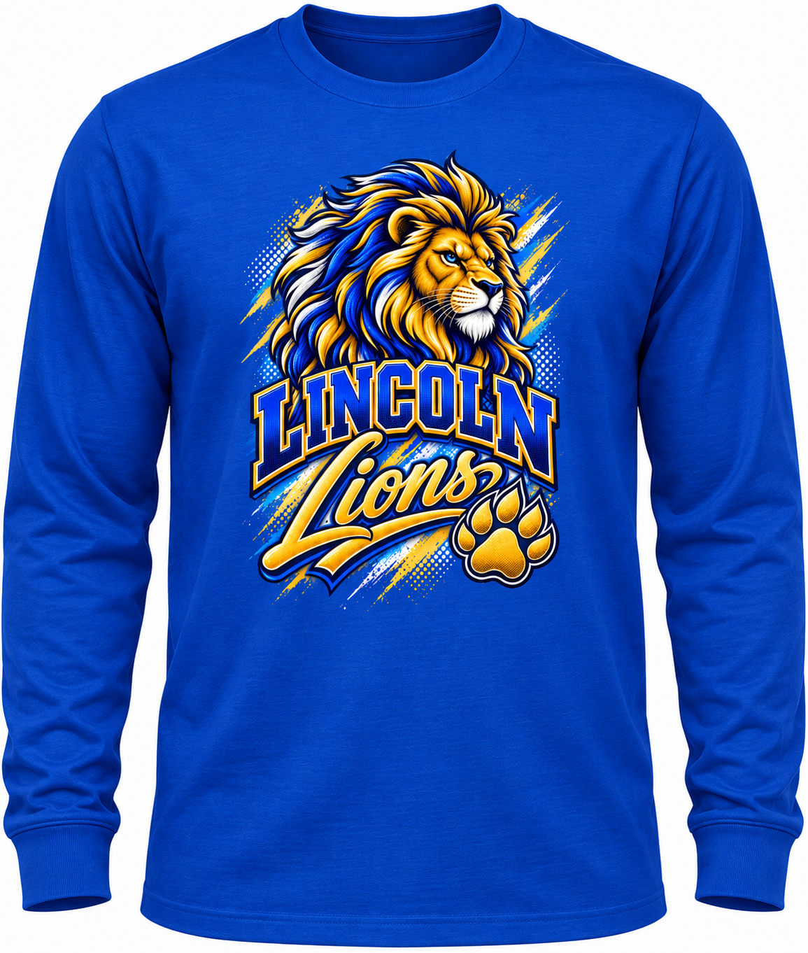 Lincoln Lions 2026 - Youth Long Sleeve T-shirt